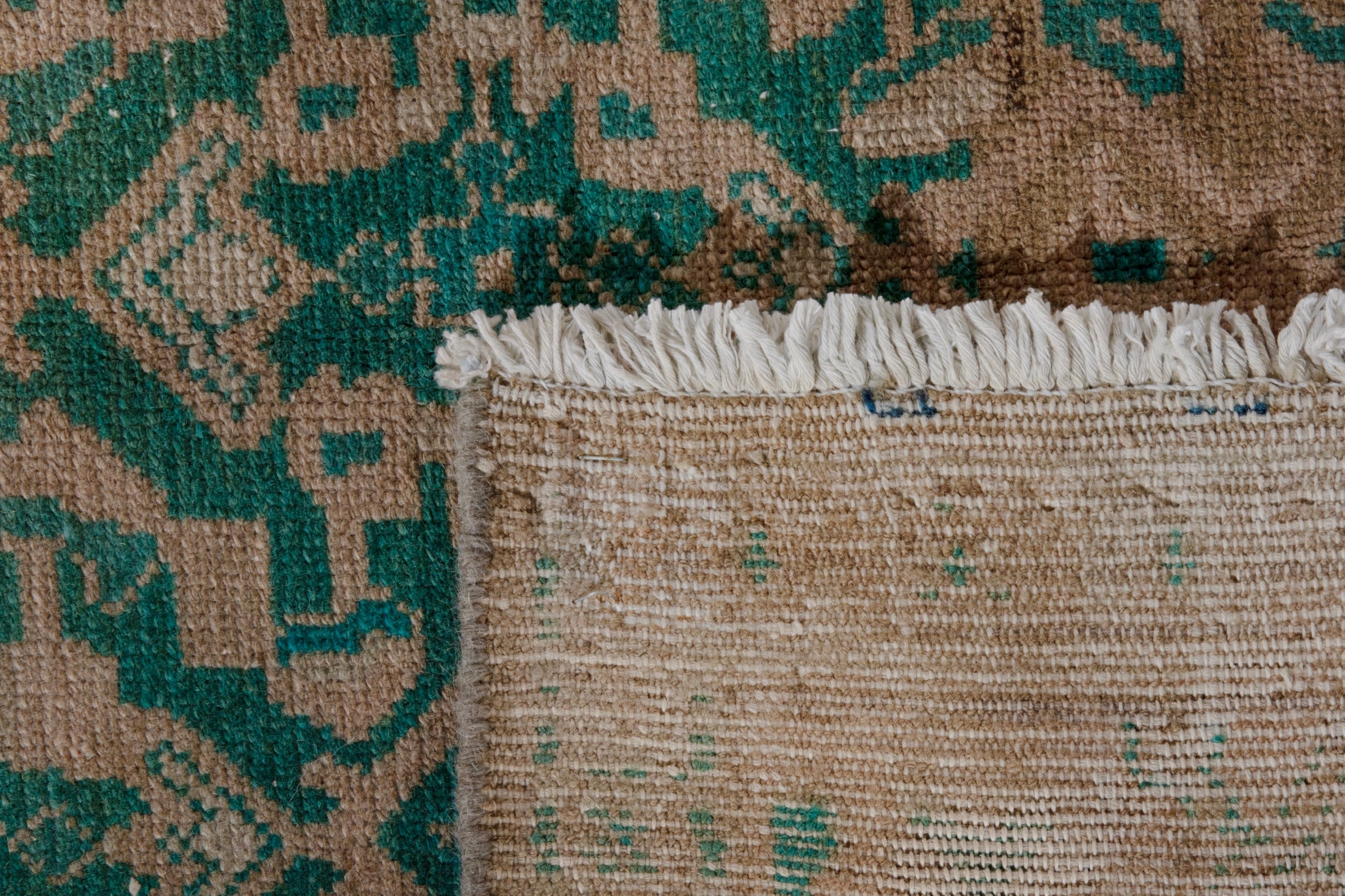 Persian Malayer area rug in teal and muted pink, view 22 of 22