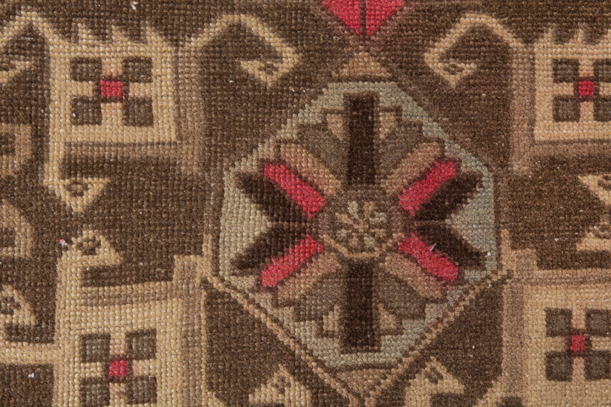 3413, Persian Ardabil Runner Rug