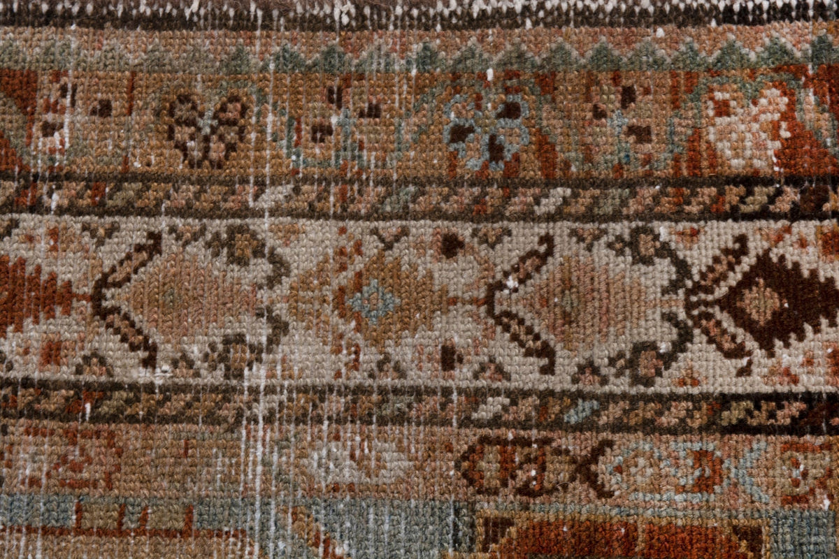3414, Persian Borujerd Runner Rug