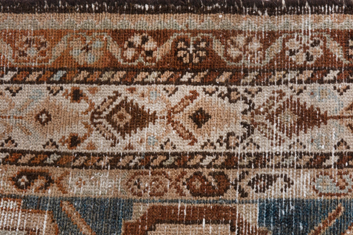 3414, Persian Borujerd Runner Rug