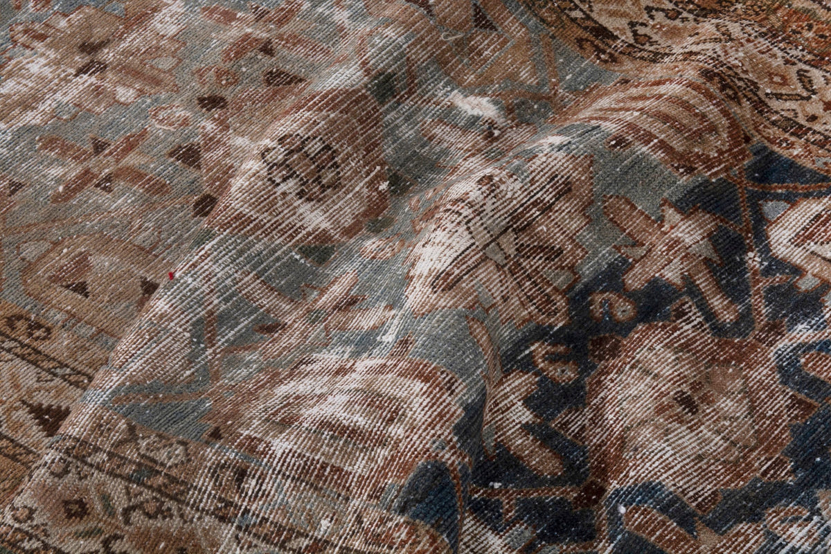 3414, Persian Borujerd Runner Rug