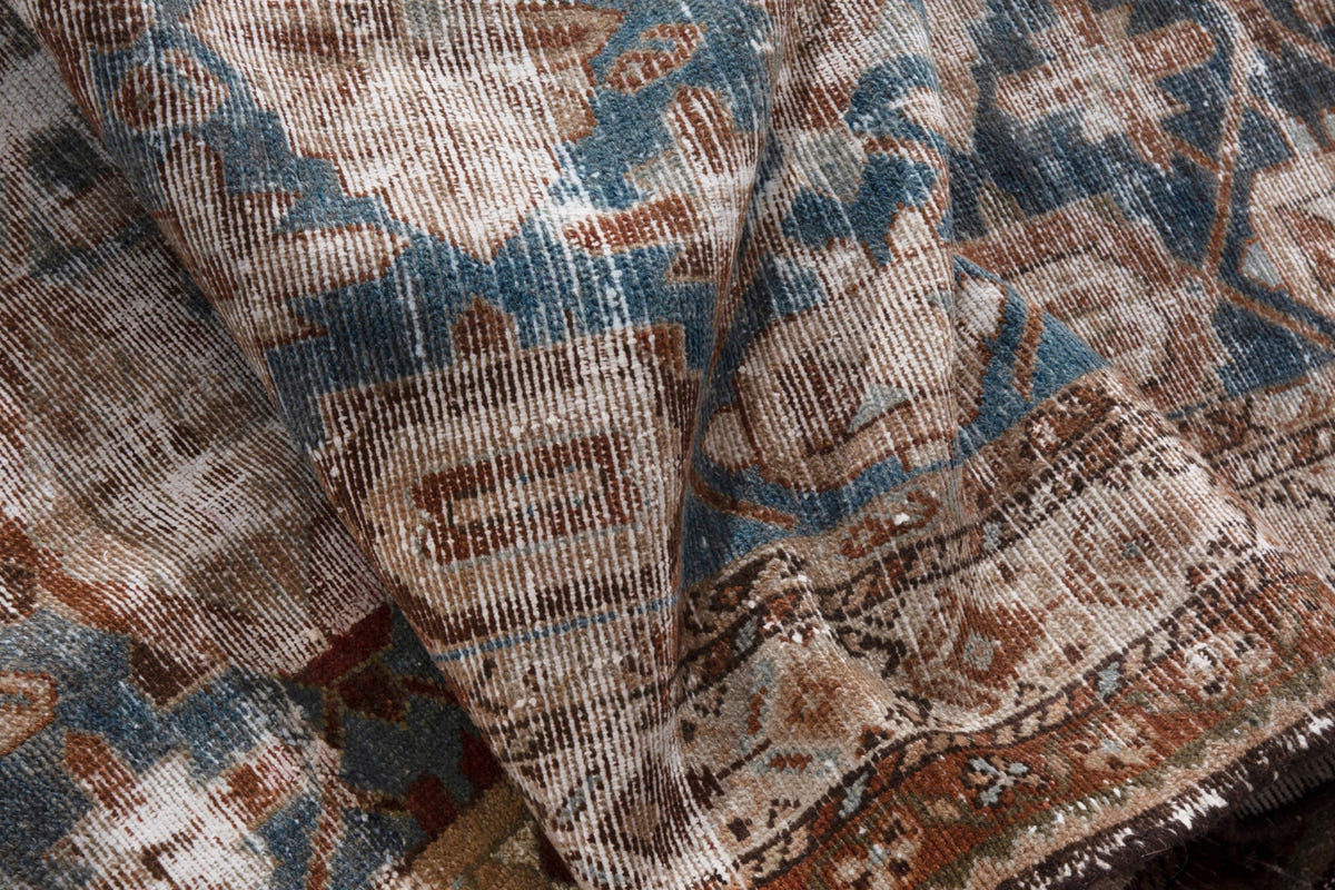3414, Persian Borujerd Runner Rug