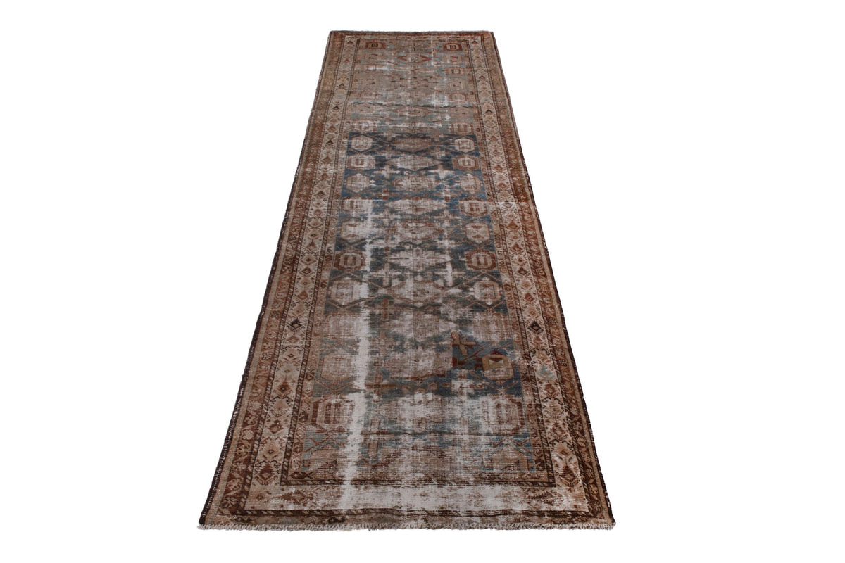 3414, Persian Borujerd Runner Rug