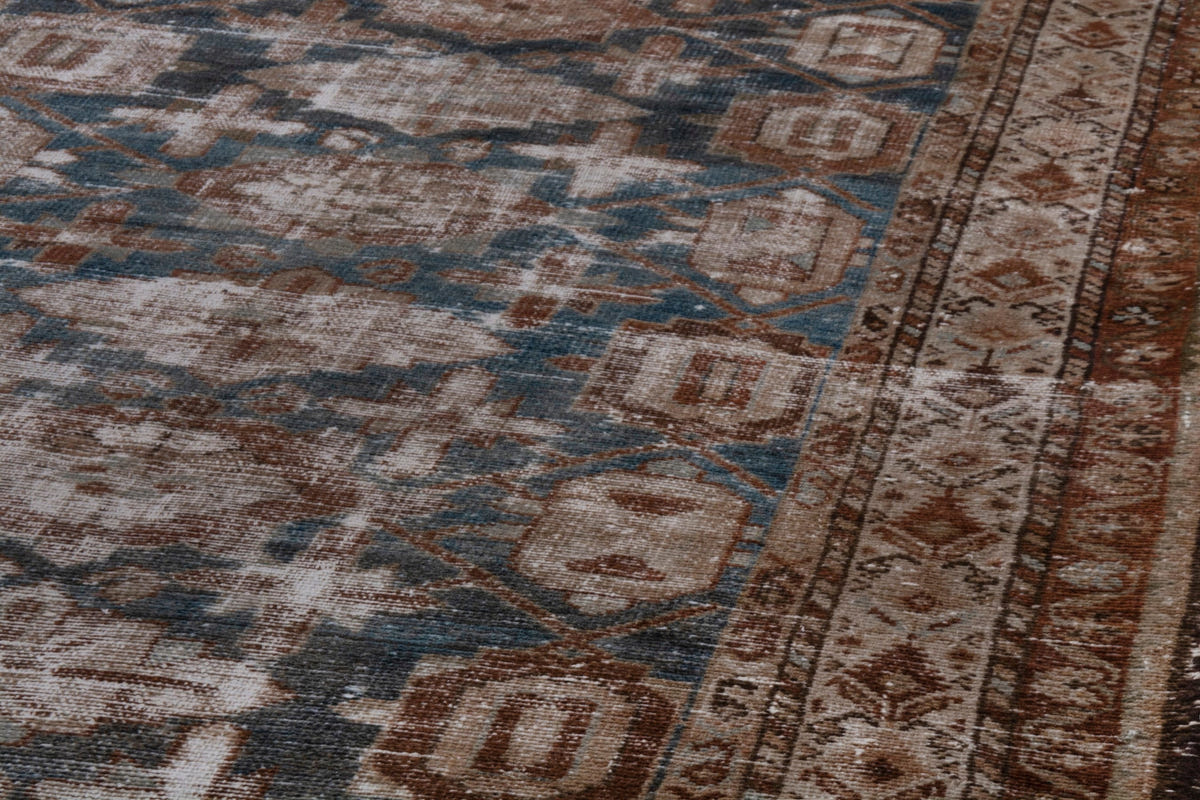 3414, Persian Borujerd Runner Rug