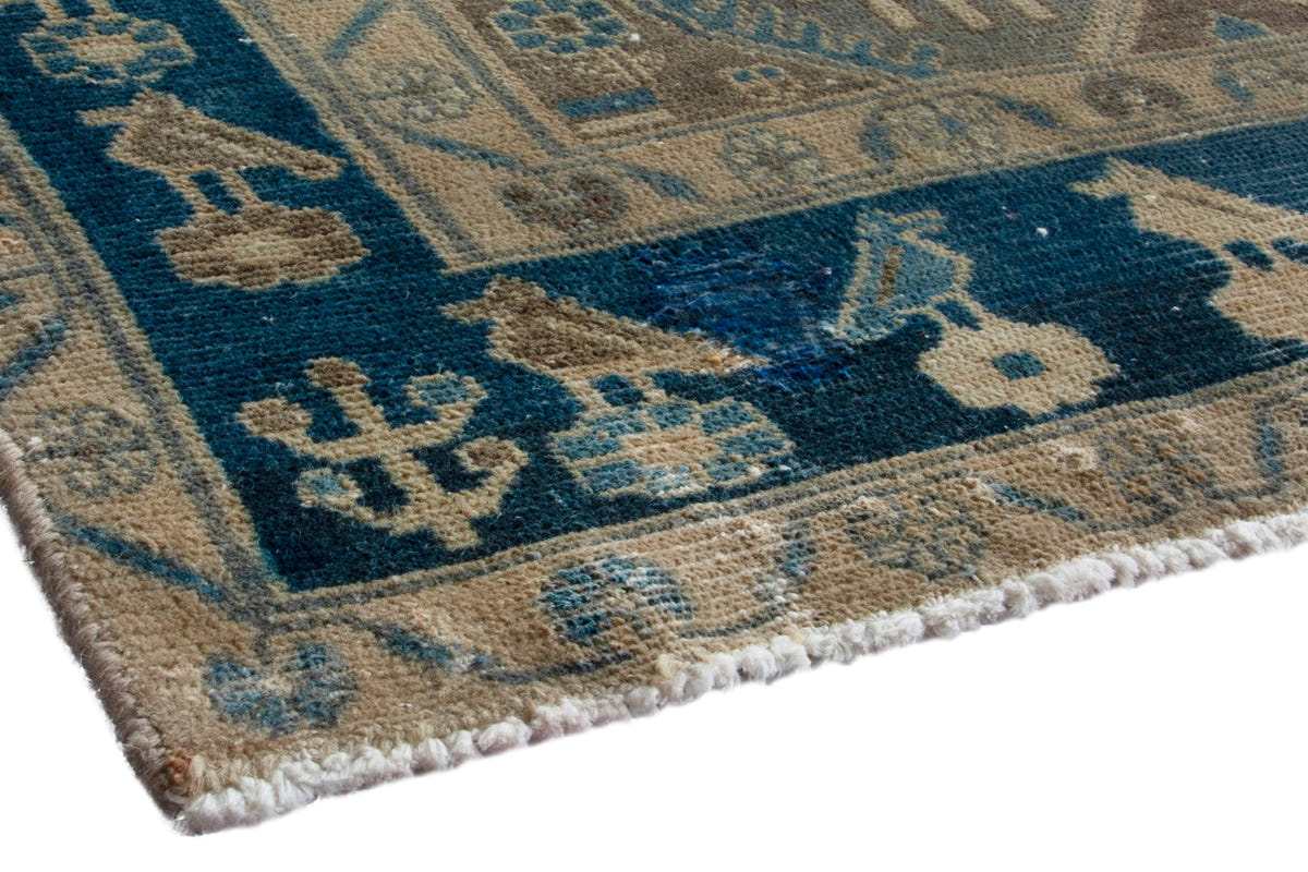 3416, Persian Nahavand Runner Rug