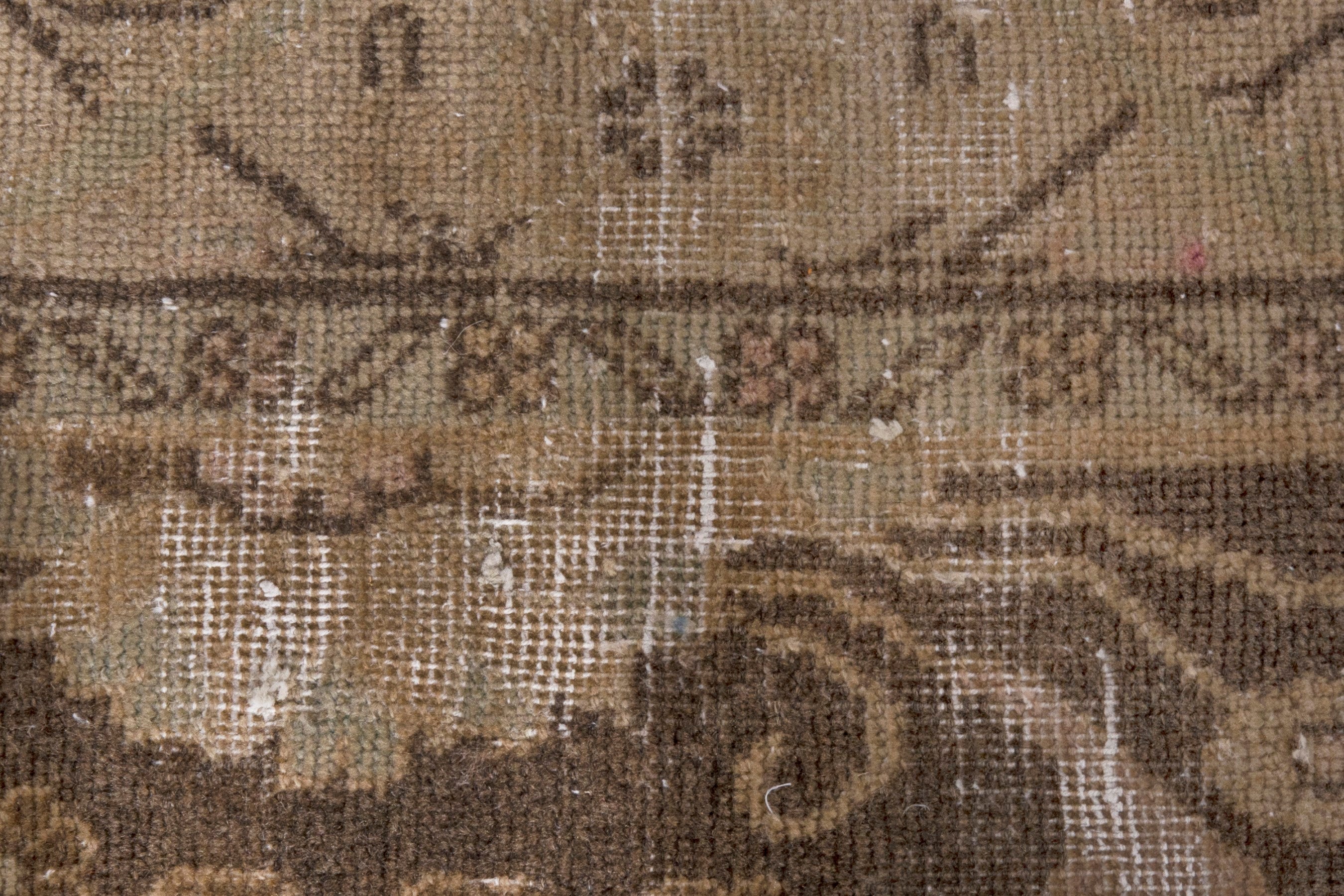 Persian Hamedan area rug in dark brown and greige, view 17 of 22