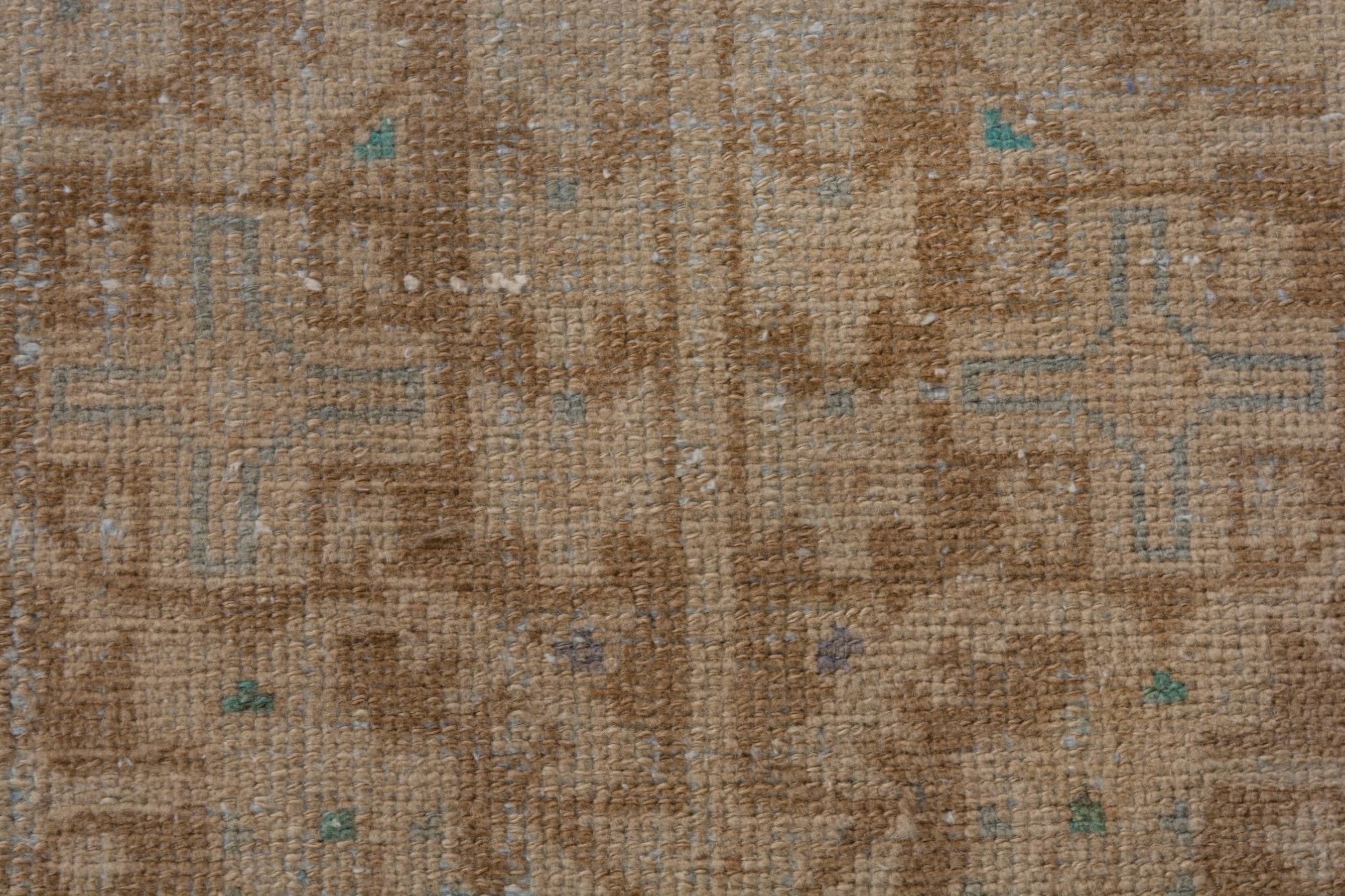 Persian Malayer runner rug in terracotta and tan, view 13 of 24