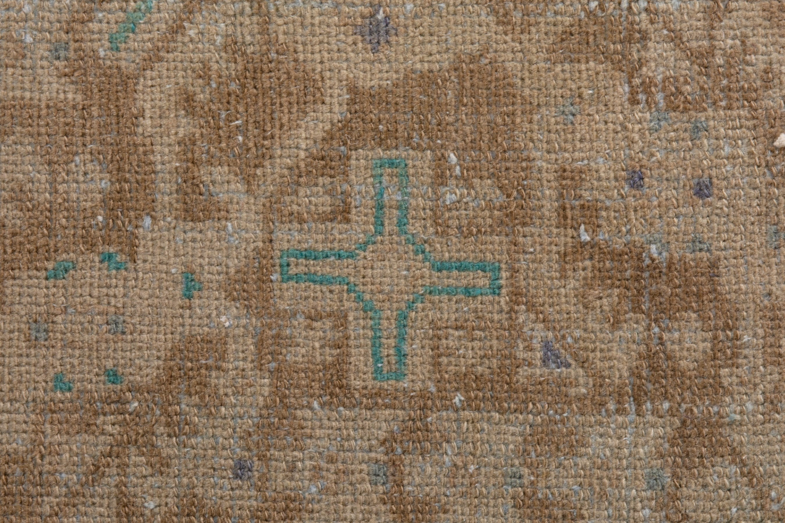 Persian Malayer runner rug in terracotta and tan, view 14 of 24
