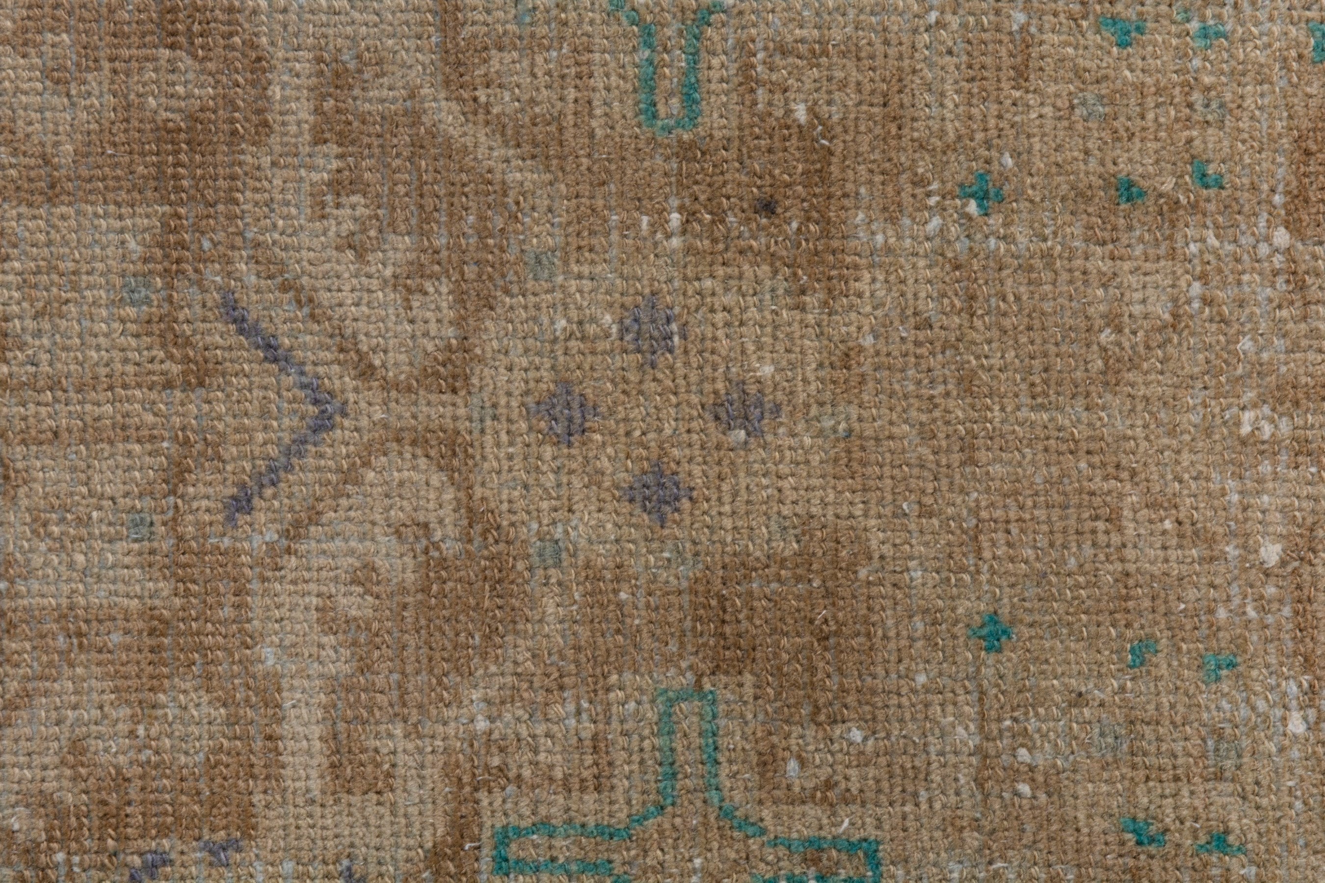 Persian Malayer runner rug in terracotta and tan, view 17 of 24