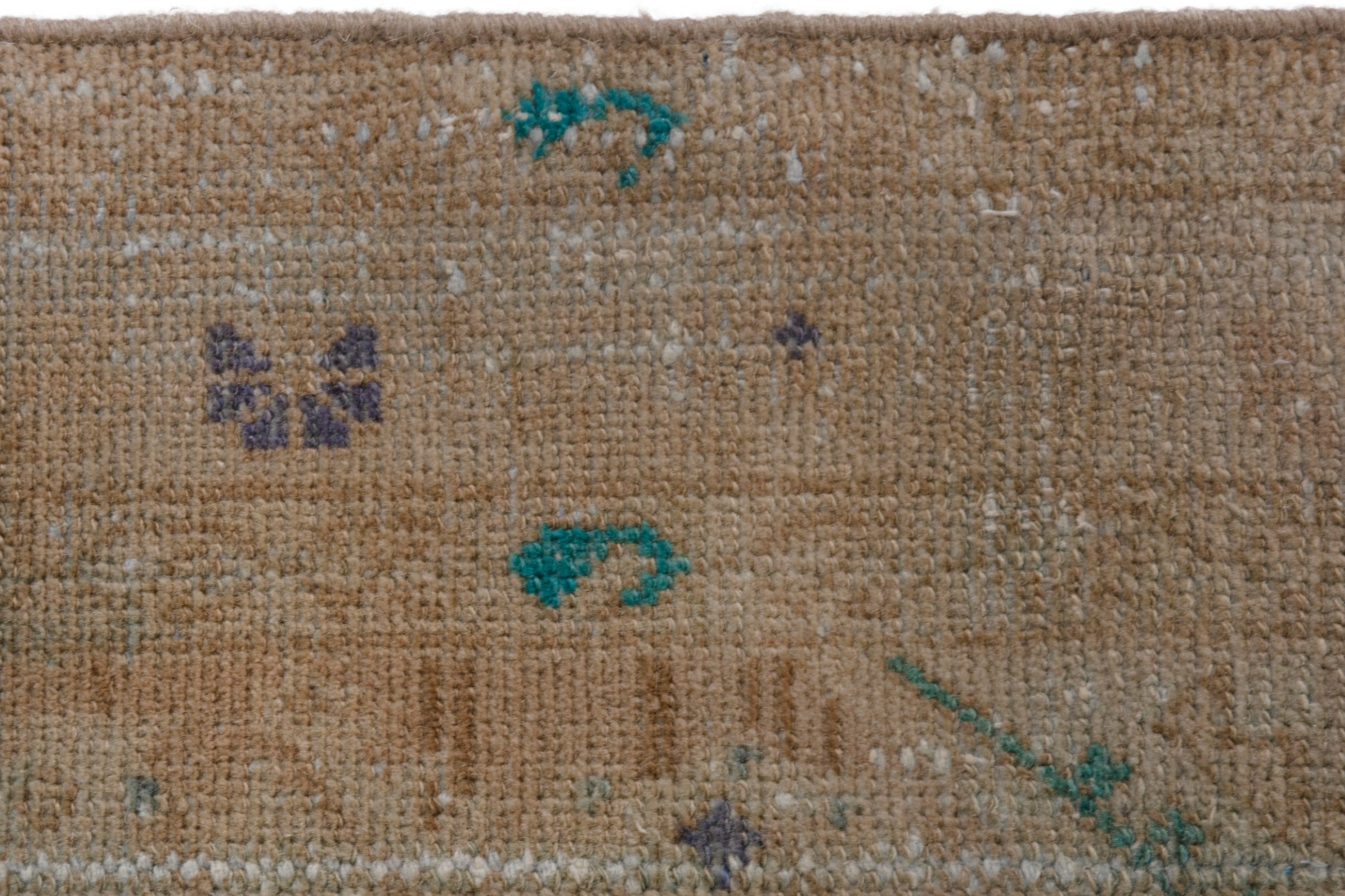 Persian Malayer runner rug in terracotta and tan, view 18 of 24