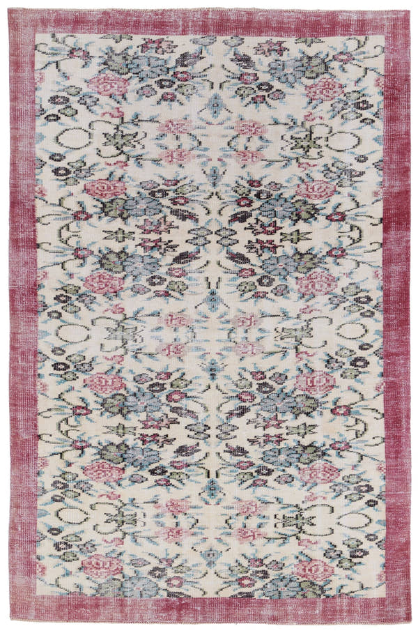 8729, Turkish Manisa Area Rug