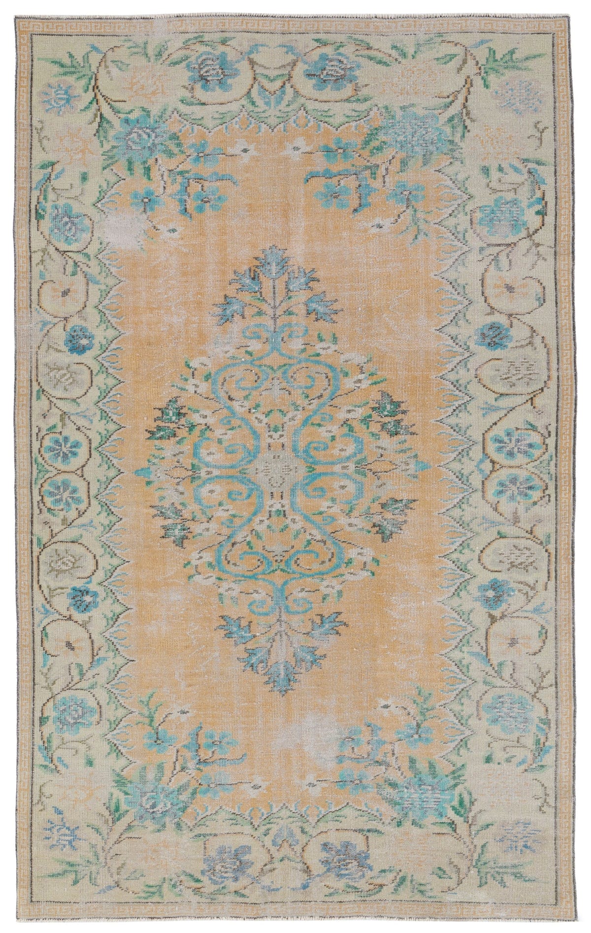 8748, Turkish Manisa Area Rug