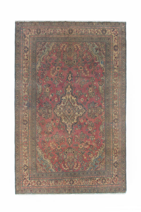 3492, Persian Hamadan Area Rug