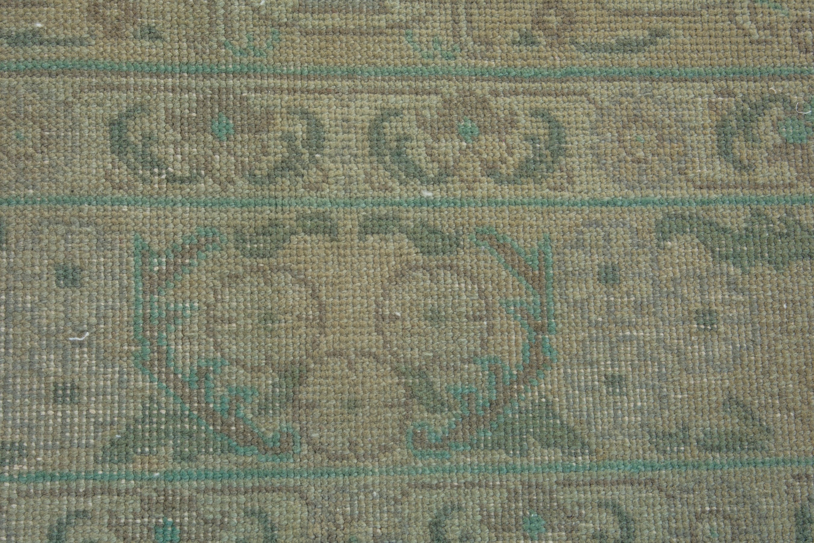 Persian Tabriz area rug in taupe and greige, view 11 of 19