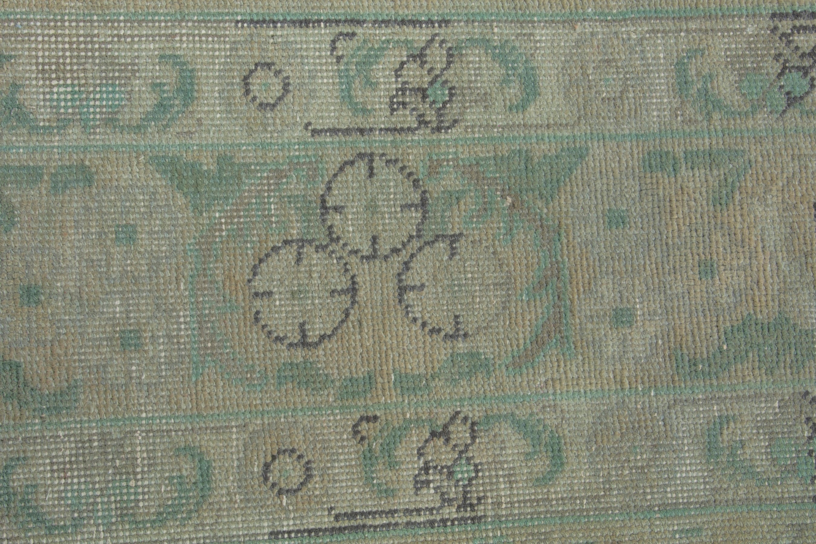 Persian Tabriz area rug in taupe and greige, view 14 of 19