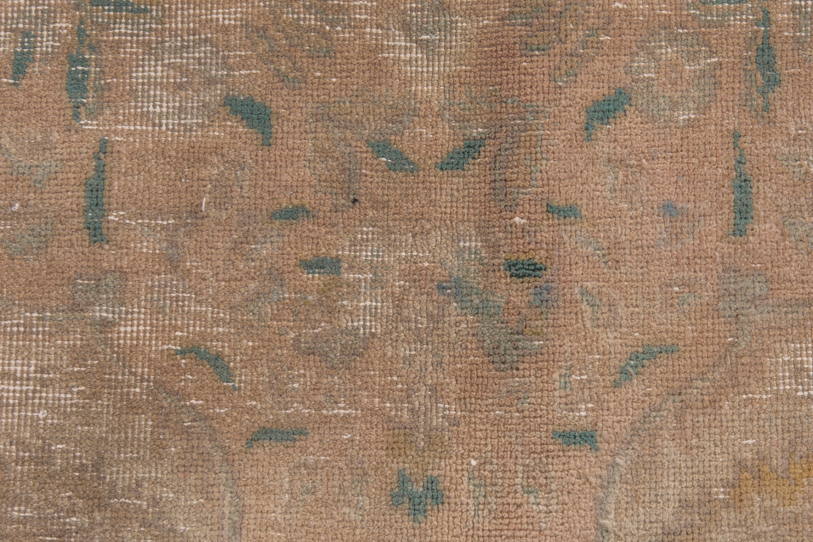 Persian Tabriz area rug in terracotta and tan, view 13 of 22