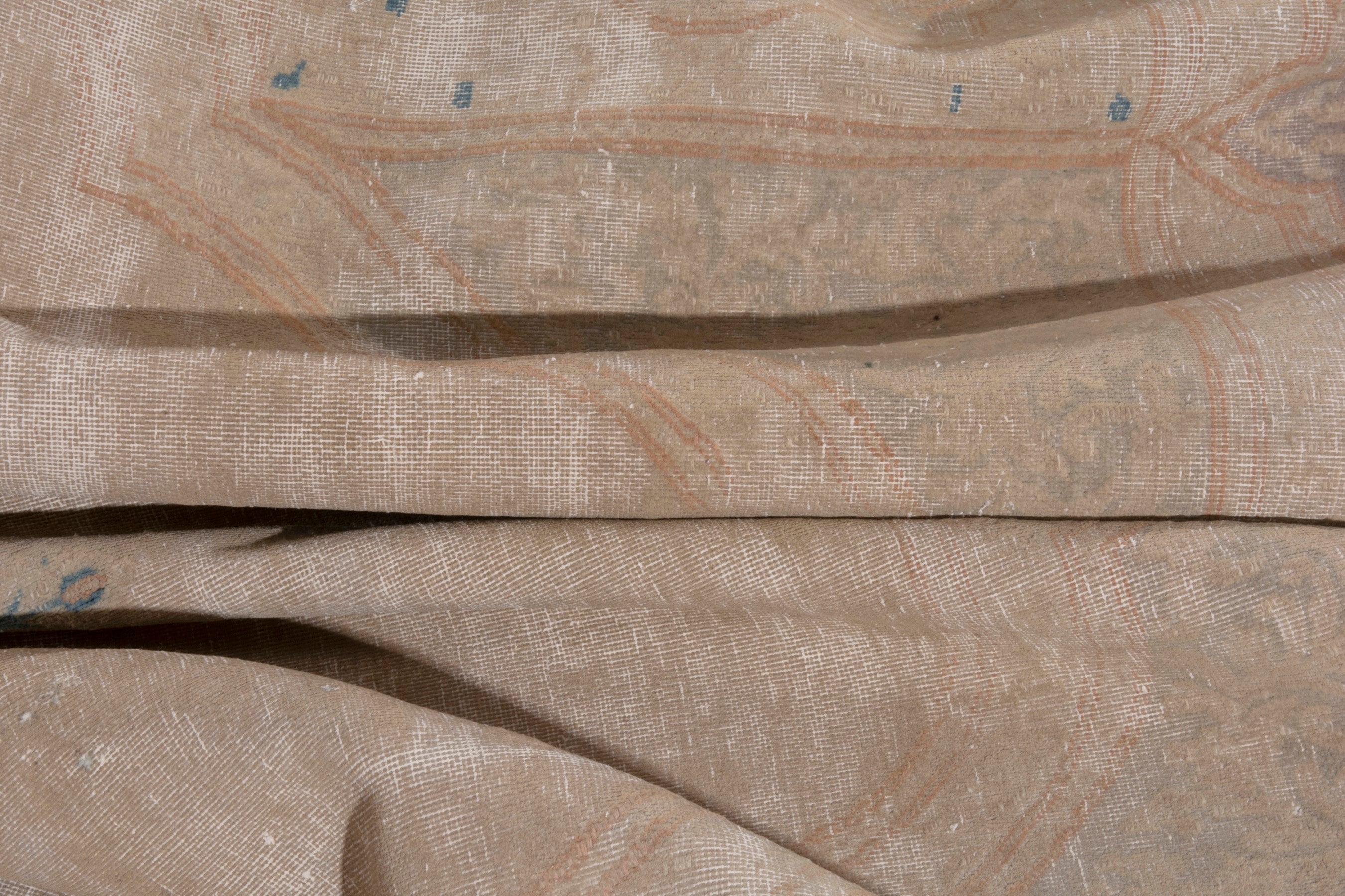 Persian Kerman oversized rug in beige and taupe, view 20 of 24