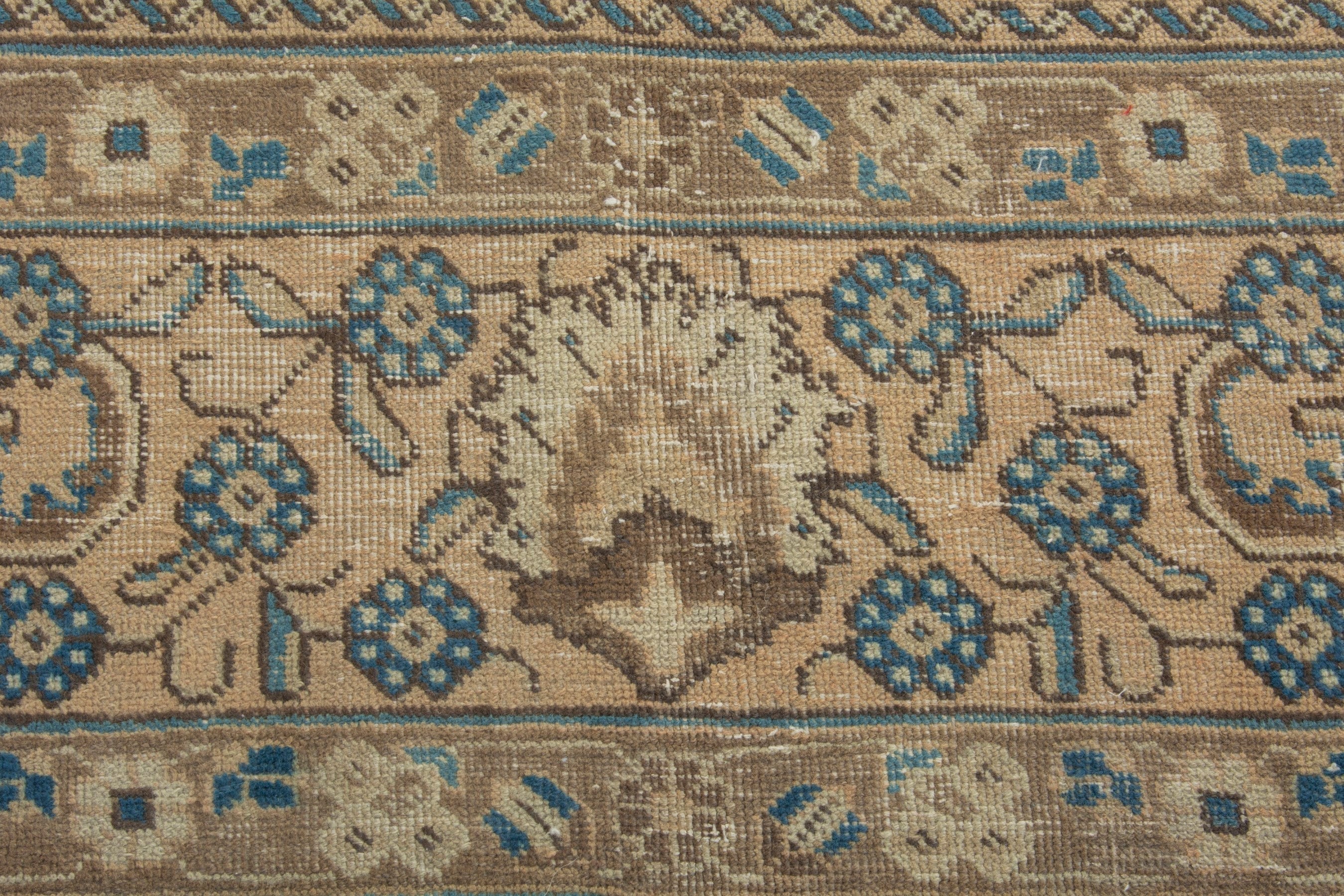 Persian Tabriz oversized rug in cream and sage, view 14 of 21