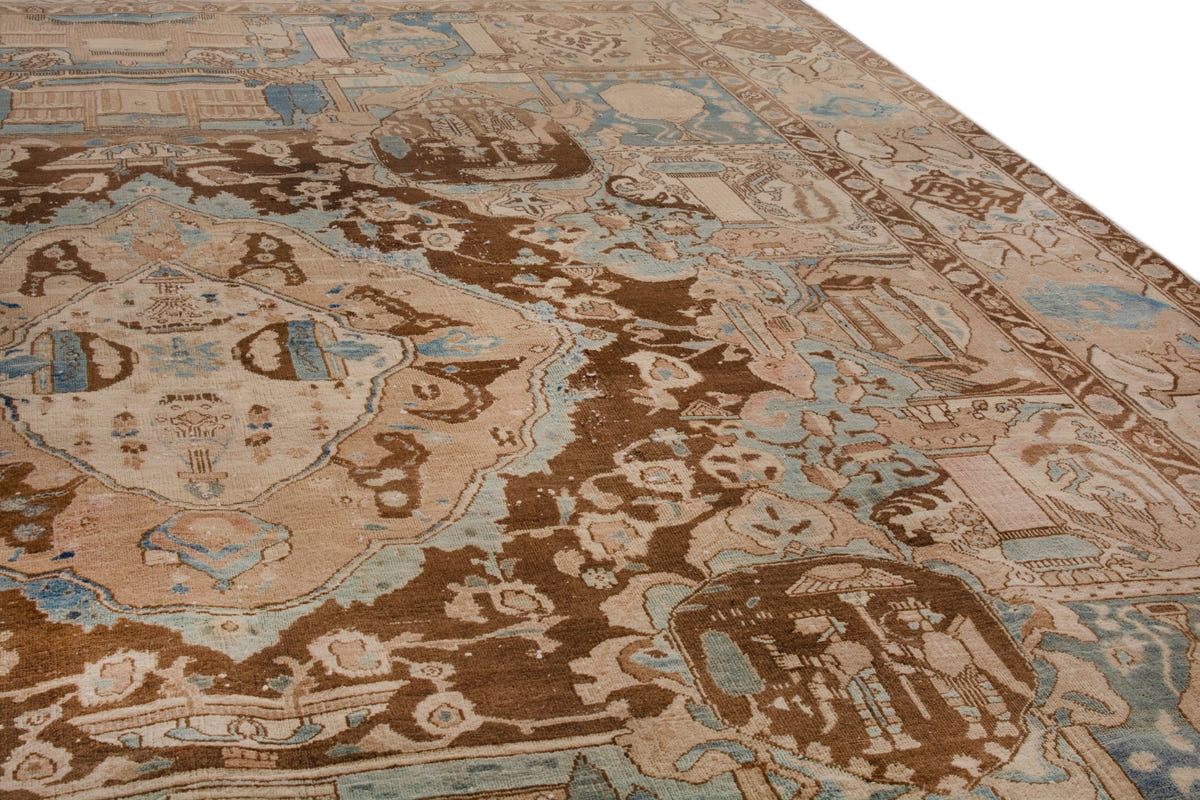 3513, Persian Kashmar Oversized Rug