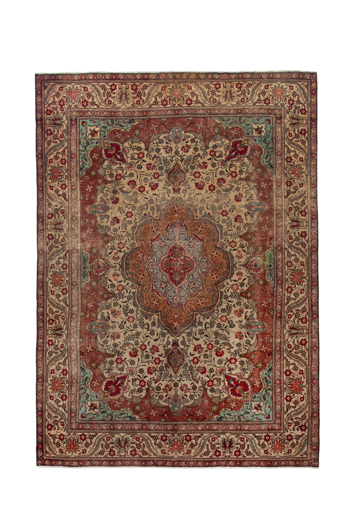 3519, Persian Tabriz Oversized Rug