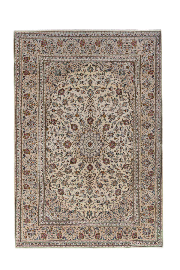 3524, Persian Kashan Area Rug