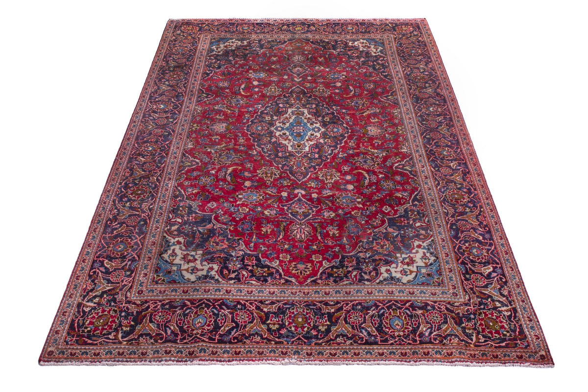 3527, Persian Kashan Area Rug