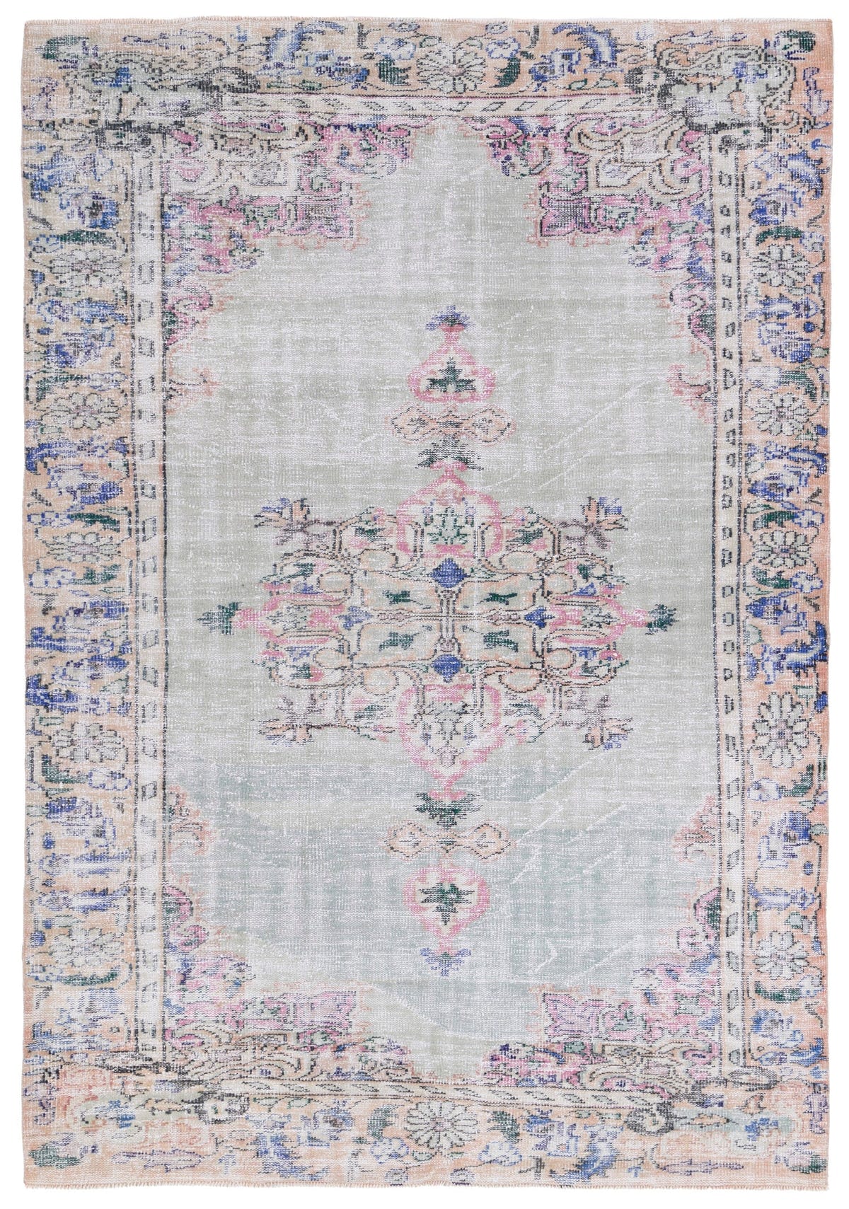 8824, Turkish Manisa Area Rug