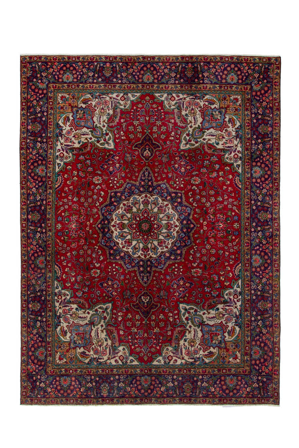 3537, Persian Tabriz Oversized Rug