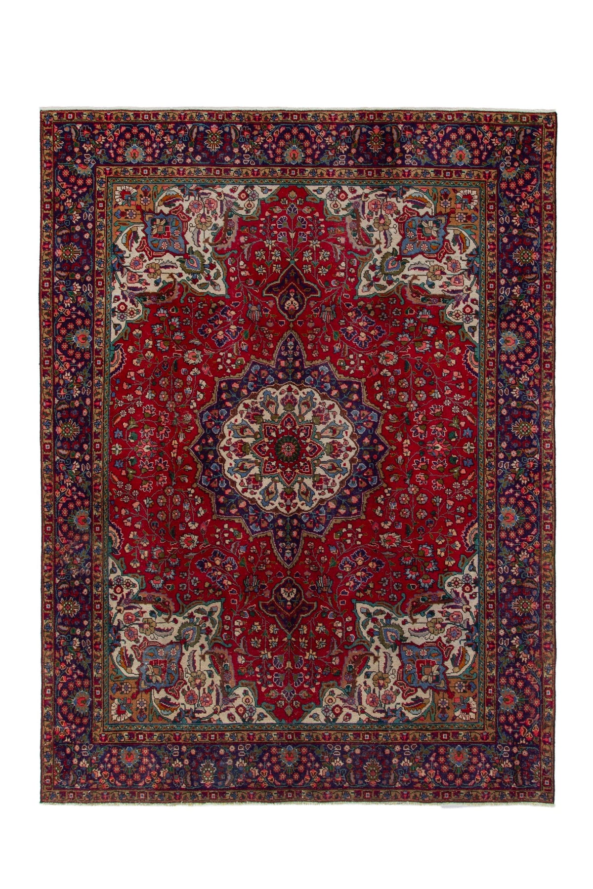 3537, Persian Tabriz Oversized Rug