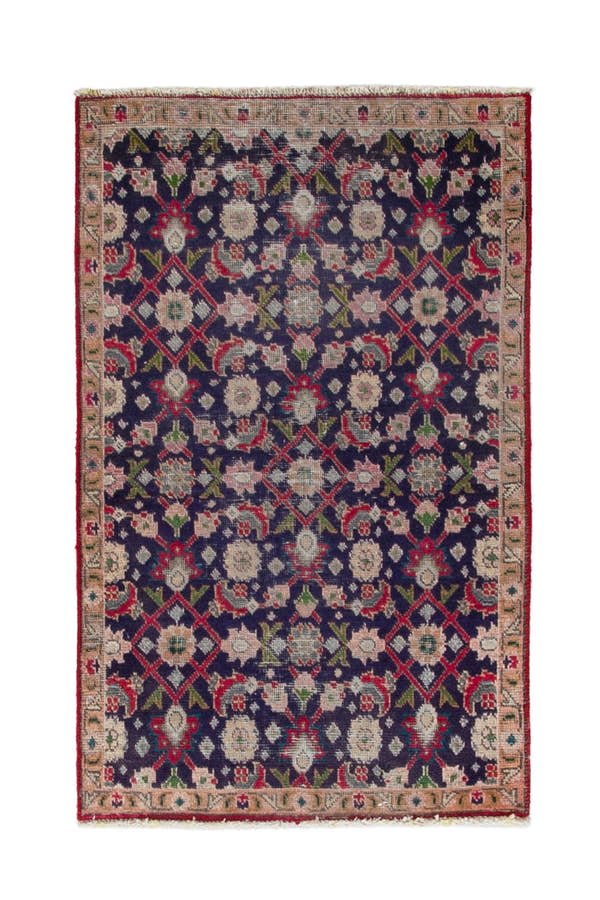 3570, Persian Tabriz Mini Rug