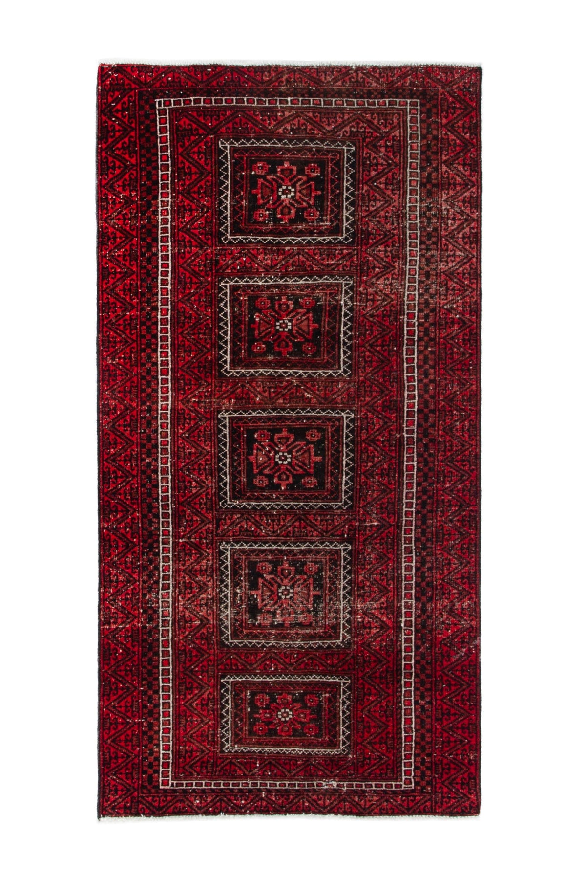3575, Persian Baluch Area Rug