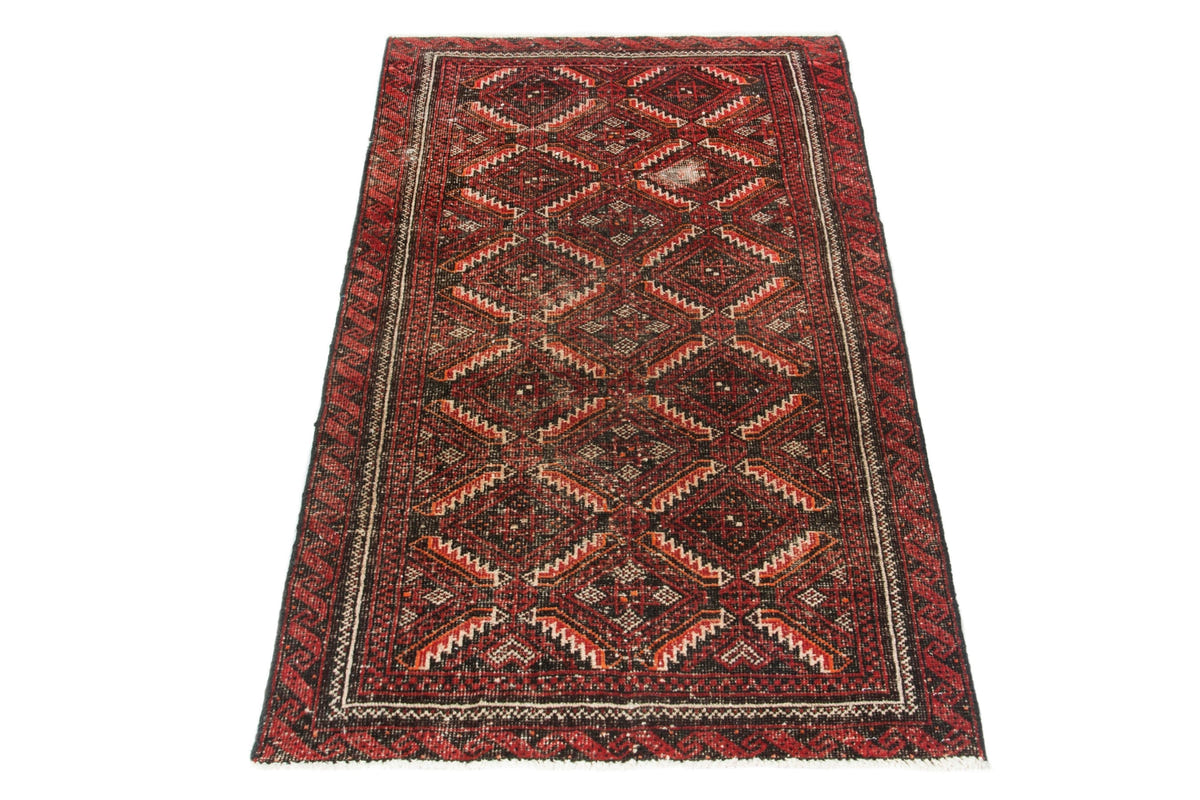 3593, Persian Baluch Area Rug