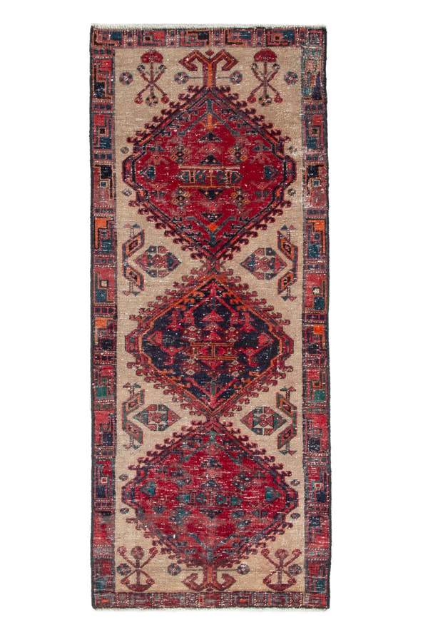 3597, Persian Ardabil Runner Rug
