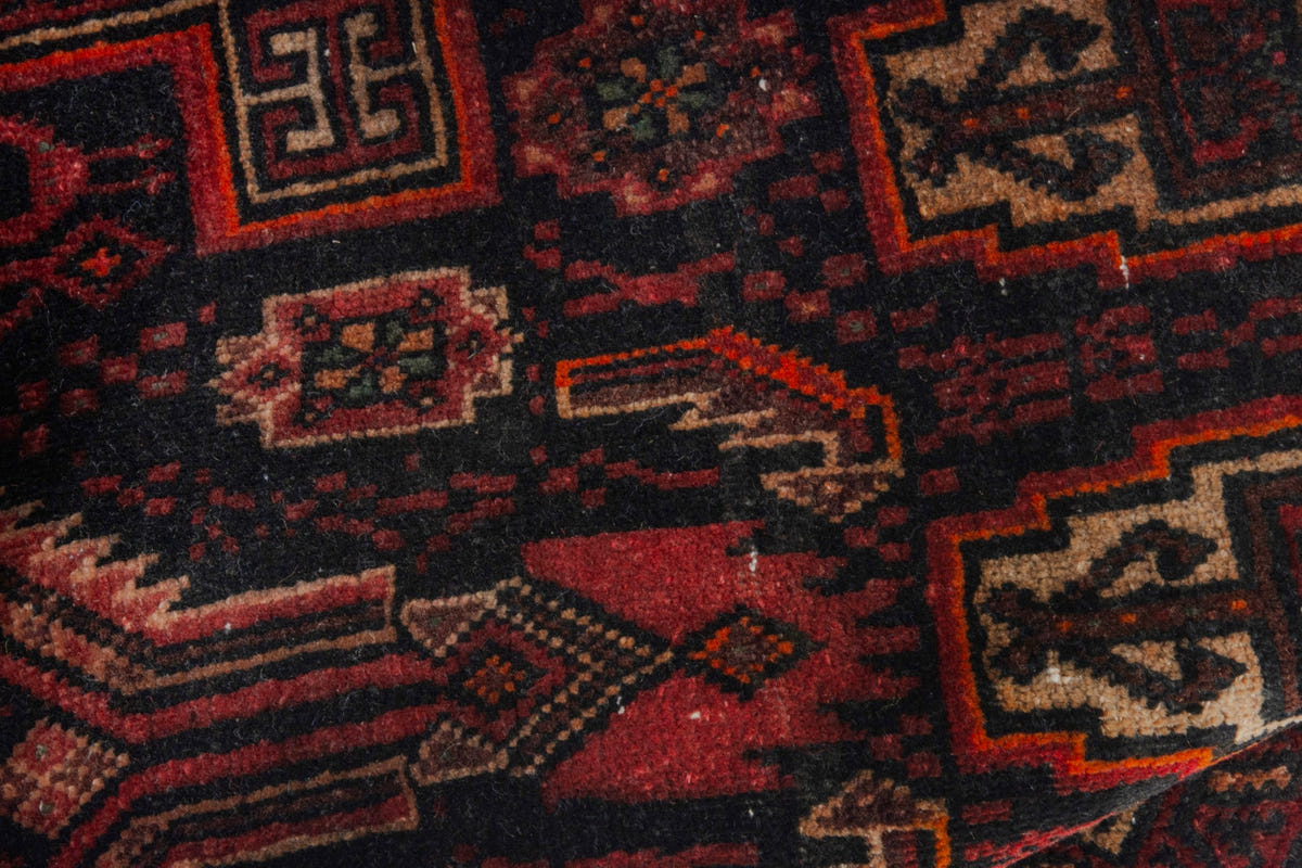 3604, Persian Baluch Mini Rug