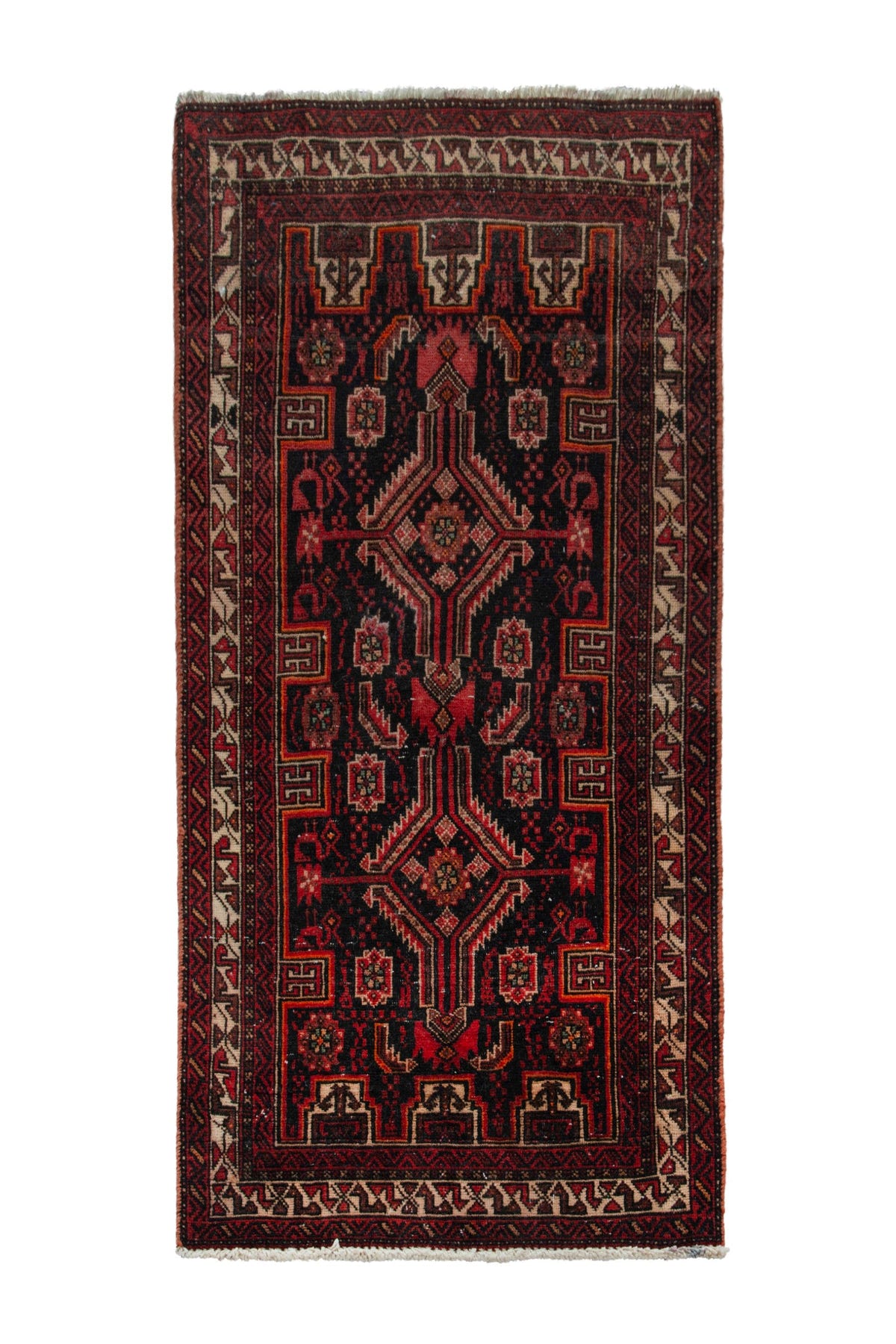 3604, Persian Baluch Mini Rug