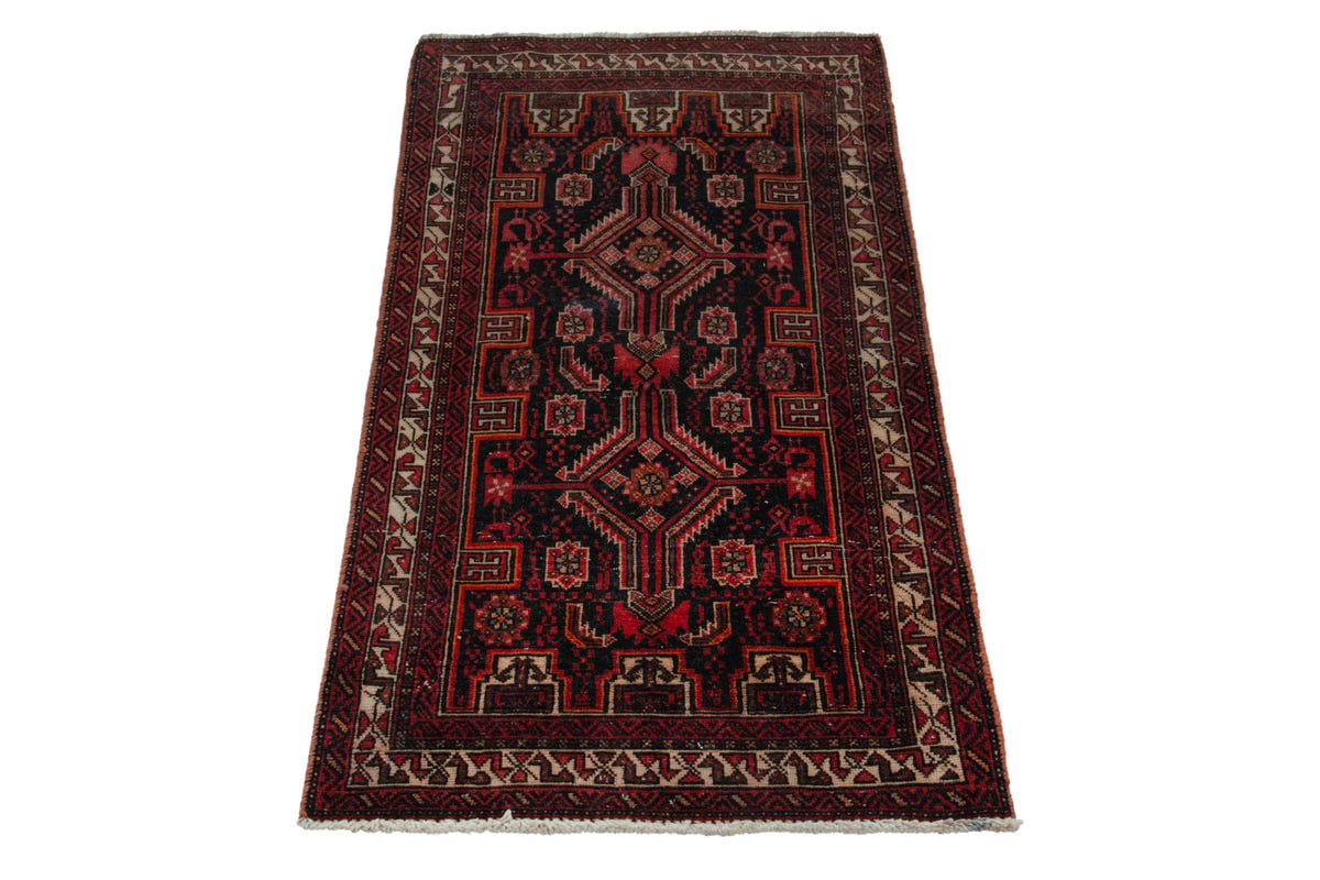 3604, Persian Baluch Mini Rug