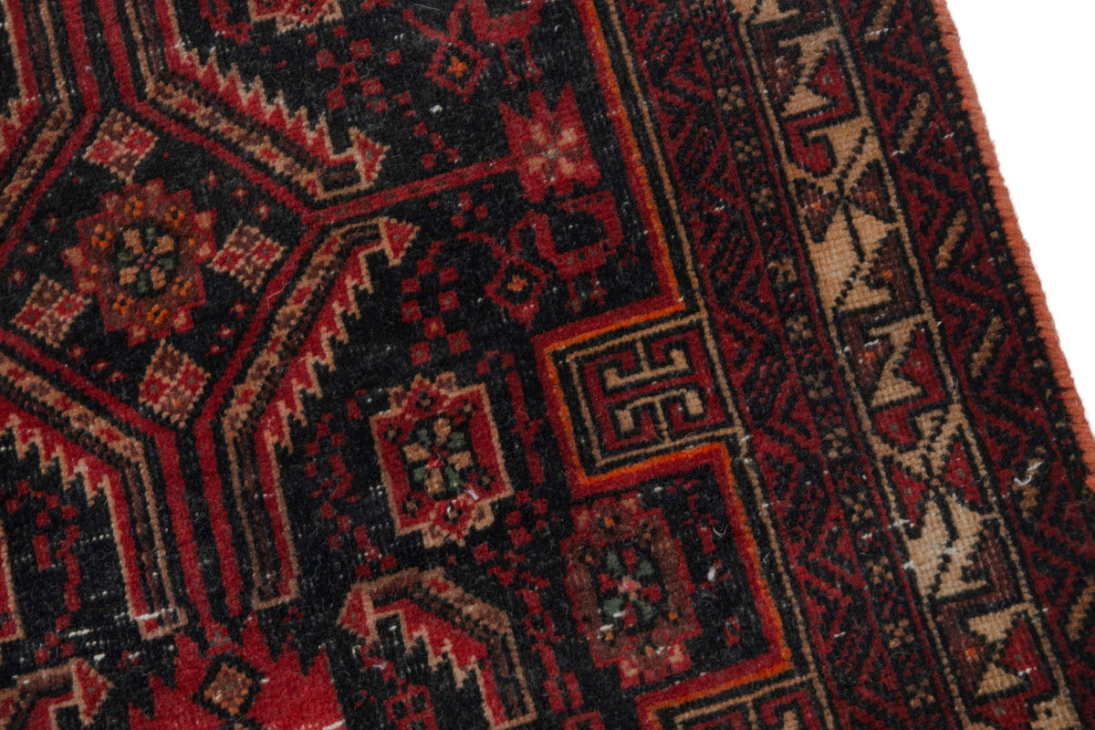 3604, Persian Baluch Mini Rug