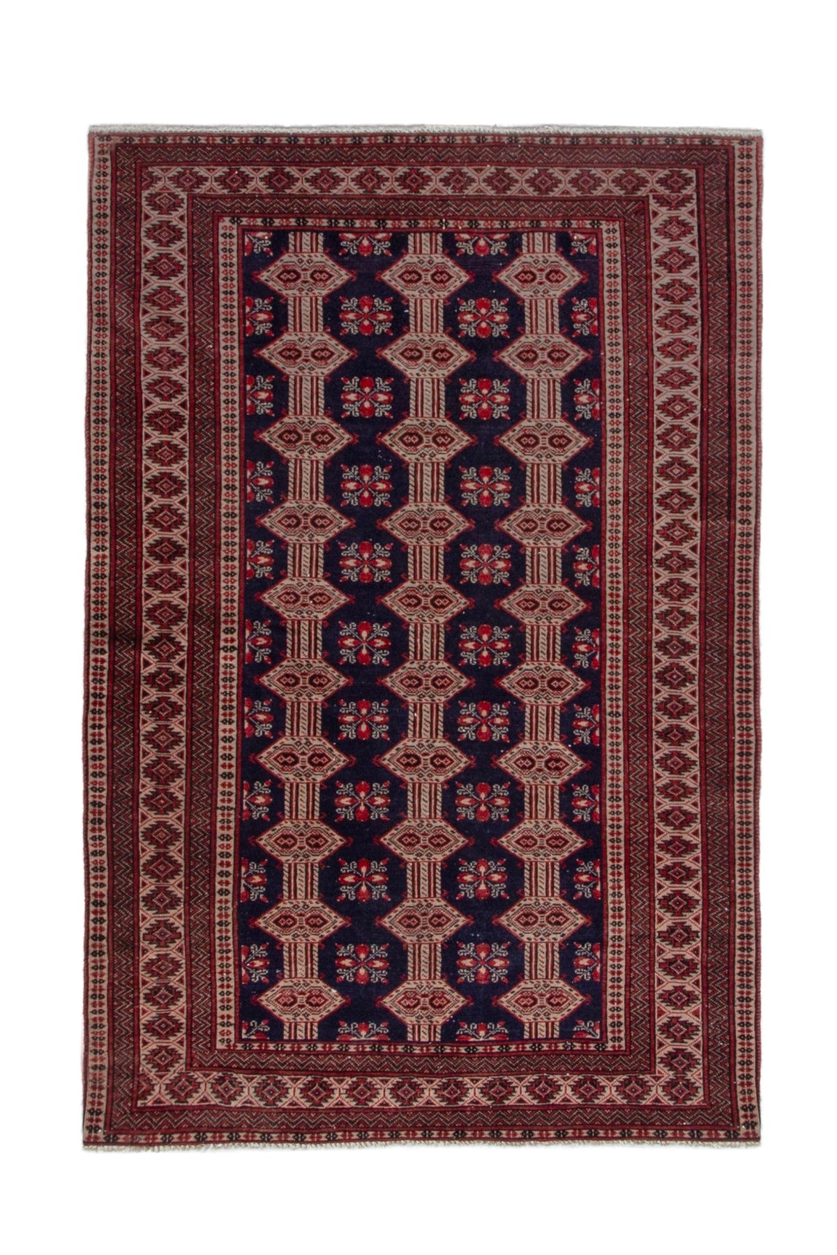 3616, Persian Torkaman Area Rug