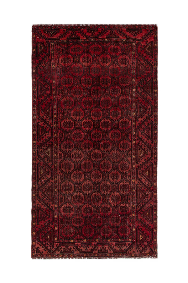 3619, Persian Baluch Area Rug