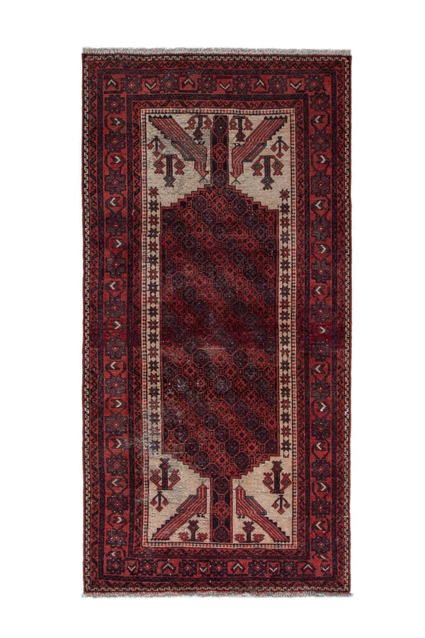 3620, Persian Baluch Runner Rug