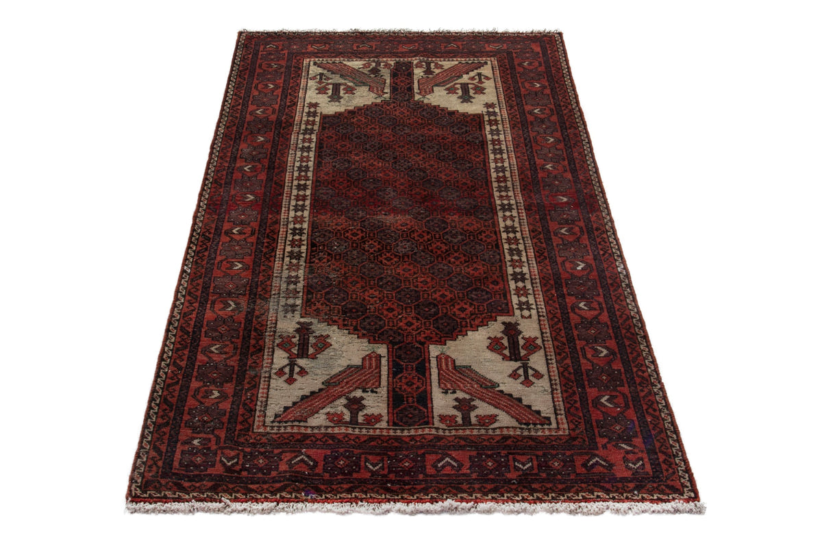 3620, Persian Baluch Runner Rug