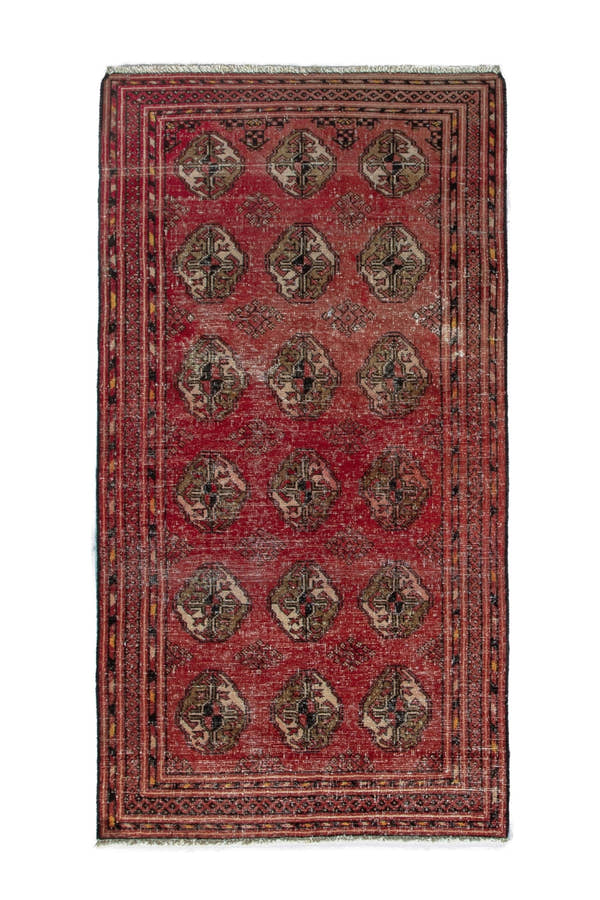3622, Persian Torkaman Area Rug