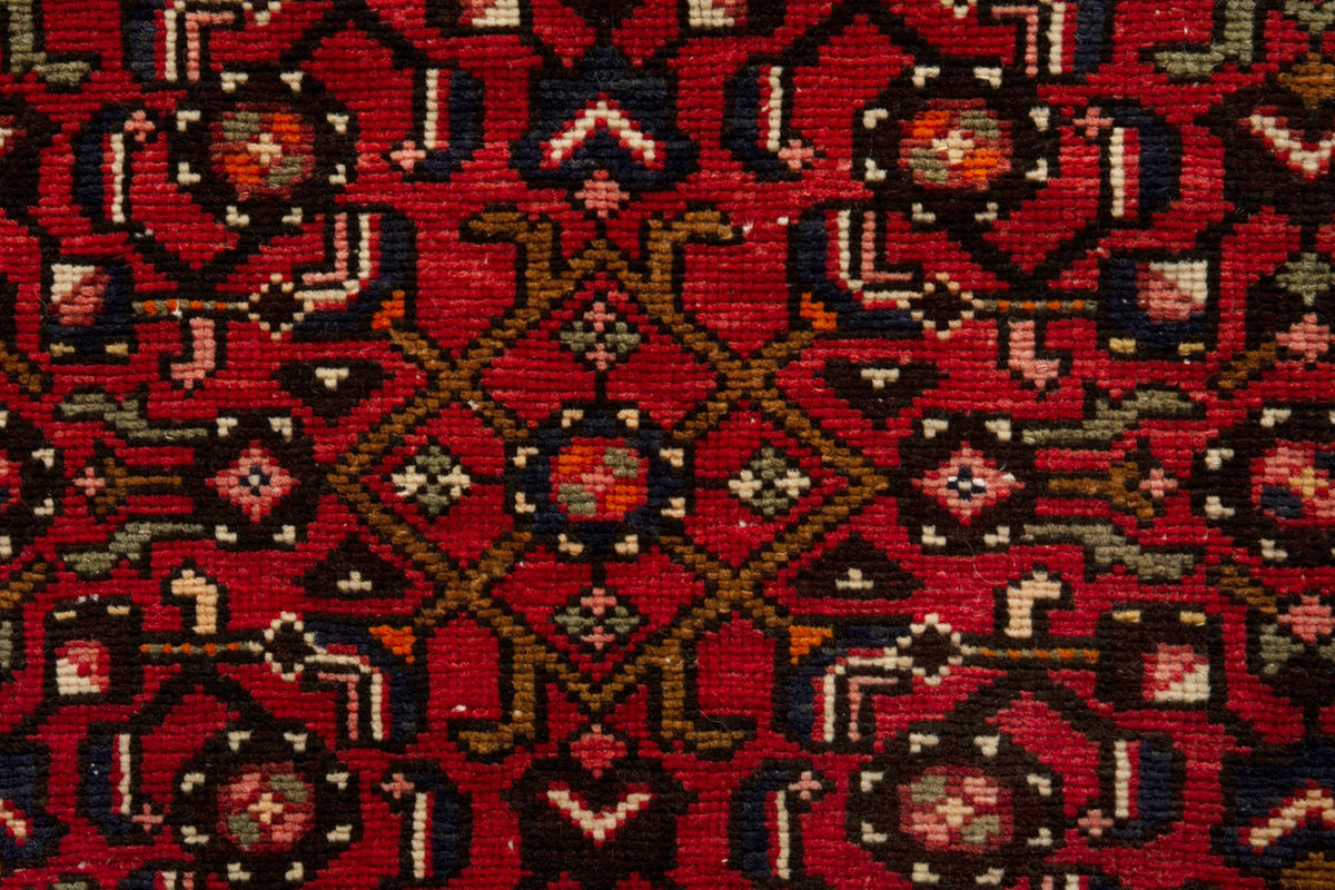 3629, Persian Hamadan Runner Rug