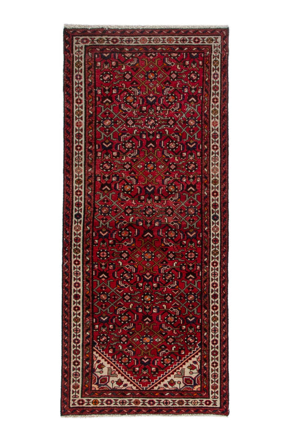 3629, Persian Hamadan Runner Rug