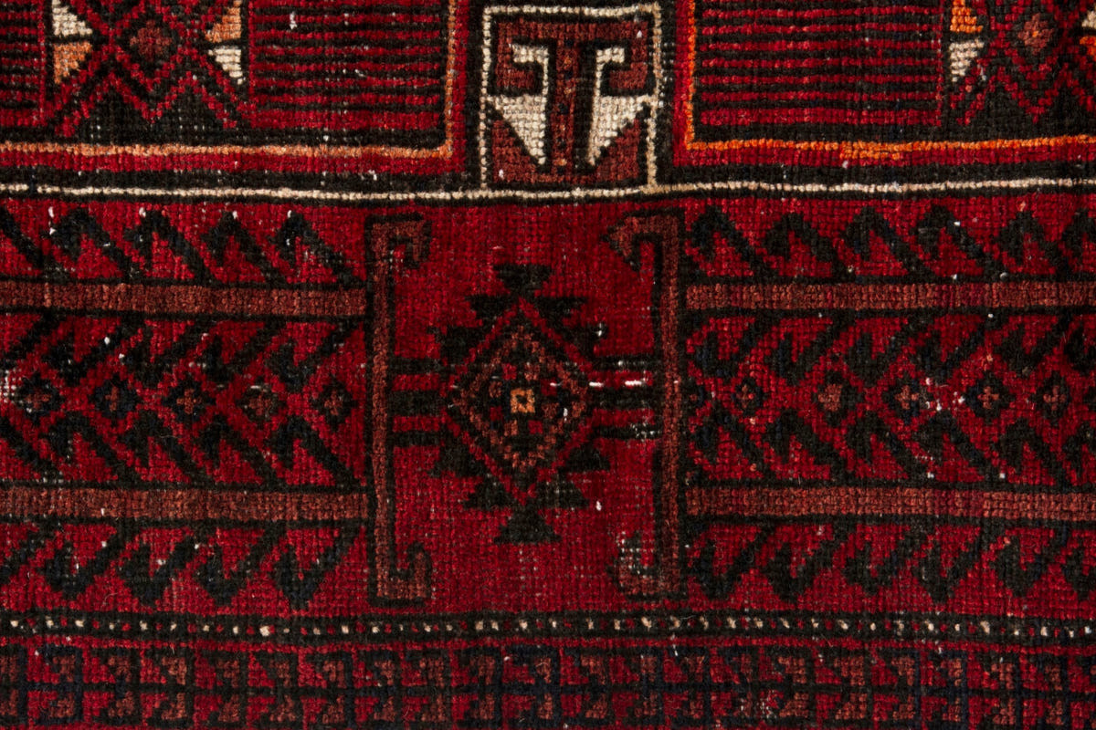 3632, Persian Baluch Runner Rug