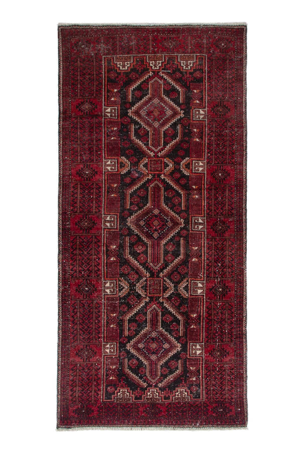 3632, Persian Baluch Runner Rug