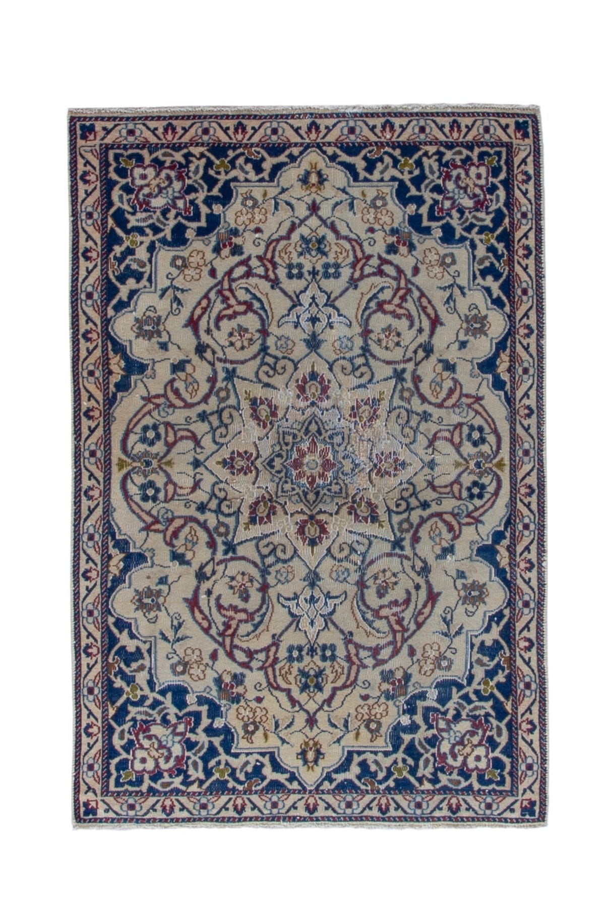 3642, Persian Nain Area Rug