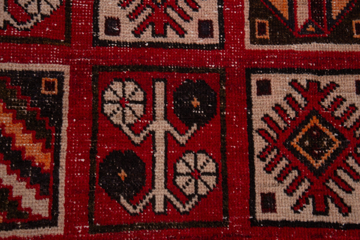 3663, Persian Bakhtiari Area Rug