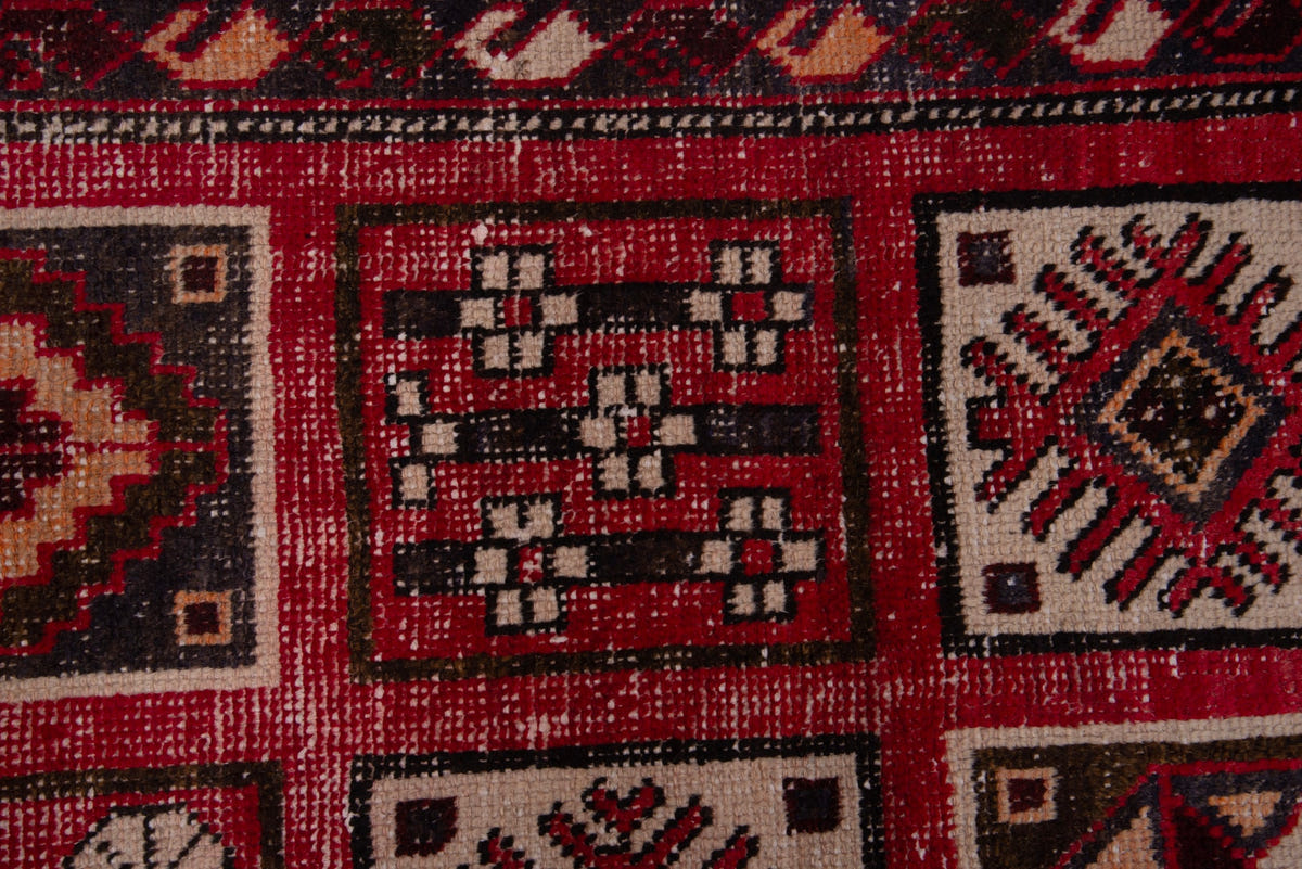 3663, Persian Bakhtiari Area Rug