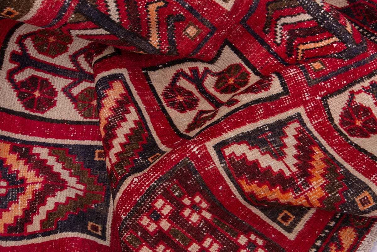 3663, Persian Bakhtiari Area Rug